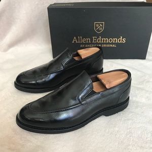 Allen Edmonds Black Slip On Dress Shoes